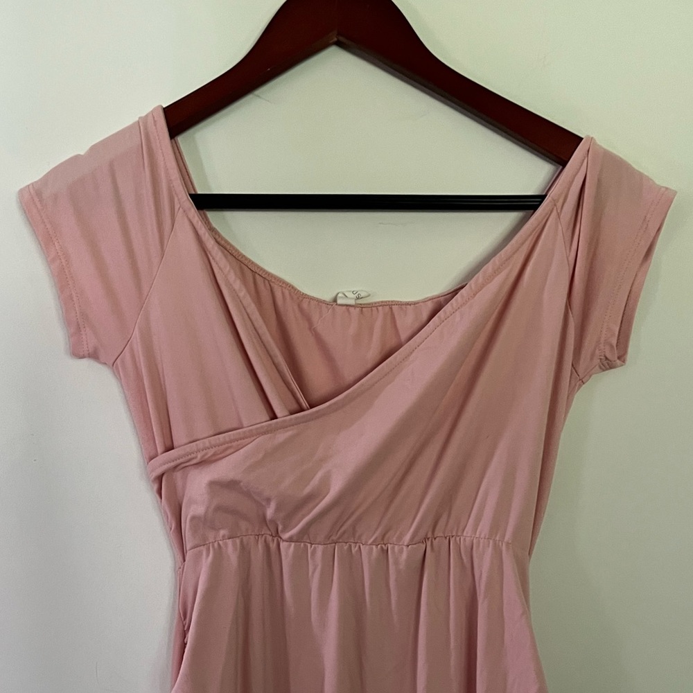 Maternity Dress Maxi Dress Pink